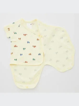 Baby Joy of Print kortærmet Bodyer (traktor)