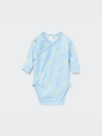 Baby Joy of Print langærmede Bodyer (åben foran)