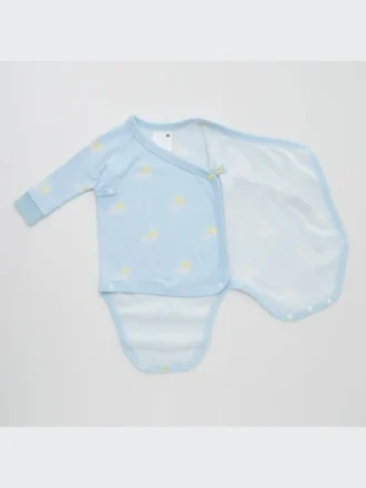 Baby Joy of Print langærmede Bodyer (åben foran)