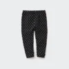 Baby-leggings i fuld længde (prikket)