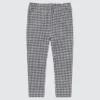 Baby-leggings i fuld længde (ternet)