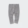 Baby-leggings i fuld længde (ternet)