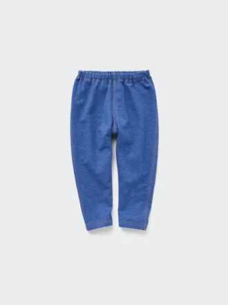 Baby-leggings med løs pasform | Denim-lignende