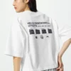 Babymonster UT Cropped Graphic T-shirt til kvinder