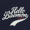 Babymonster UT kort T-shirt med grafisk print til kvinder | V-hals