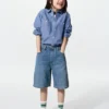 Baggy Jeansshorts til børn