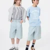 Baggy Jeansshorts til børn