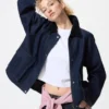 Barn shorts jakke til kvinder | Denim