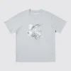 Blå Lock UT Graphic T-shirt til mænd
