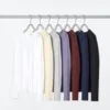 Blød ribbet T-shirt til kvinder | Langærmede T-shirts