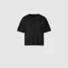 Boxy strikket T-shirt til kvinder