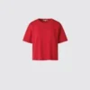 Boxy strikket T-shirt til kvinder