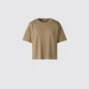 Boxy strikket T-shirt til kvinder