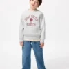 Børnejeans med bred, lige pasform