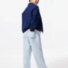 Børnejeans med bred, lige pasform