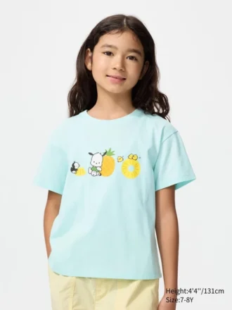 Børnet-T-shirt med Sanrio-figurer UT