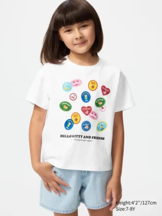 Børnet-T-shirt med Sanrio-figurer UT