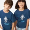 Børnets T-shirt med grafisk print af Jason Polan UT
