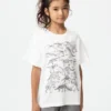Børnets T-shirt med grafisk print af Jason Polan UT