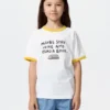 Børnets T-shirt med grafisk print af Jason Polan UT
