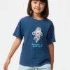 Børnets T-shirt med grafisk print af Jason Polan UT
