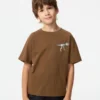 Børnets T-shirt med grafisk print af Jason Polan UT