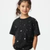 Børnets T-shirt med grafisk print af Jason Polan UT
