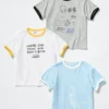 Børnets T-shirt med grafisk print af Jason Polan UT