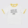 Børnets T-shirt med grafisk print af Jason Polan UT