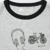 Børnets T-shirt med grafisk print af Jason Polan UT