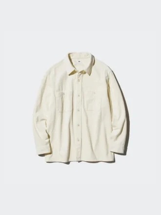 Corduroy-overshirt til mænd