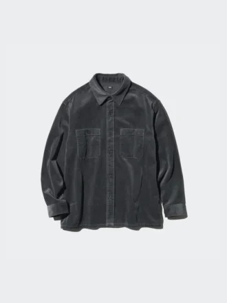 Corduroy-overshirt til mænd
