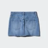 Denim-nederdel til kvinder