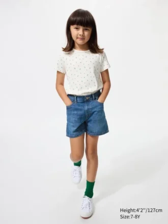Denimshorts til børn