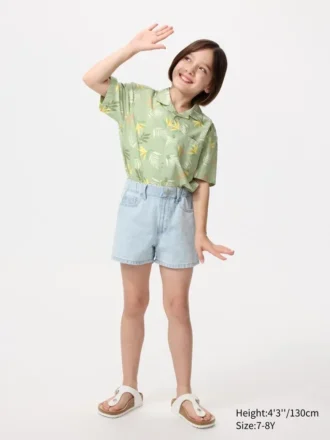 Denimshorts til børn