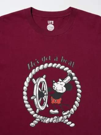 Disney Art UT grafisk T-shirt til mænd | Steamboat Willie