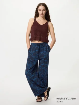 Drape Easy-bukser til kvinder | Blomst