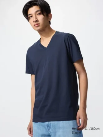 Dry V-hals T-shirt til mænd
