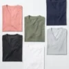 Dry V-hals T-shirt til mænd