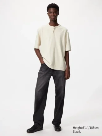 Dry Waffle Henley T-shirt til mænd