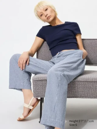 Easy Bukser til kvinder | Gingham