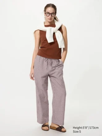 Easy Bukser til kvinder | Gingham