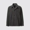 Fleece-jersey-overshirt til mænd