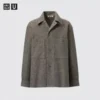 Fleece-jersey-overshirt til mænd