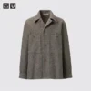 Fleece-jersey-overshirt til mænd
