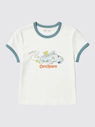 Grafisk T-shirt til kvinder med muntert motiv