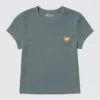 Grafisk T-shirt til kvinder med muntert motiv