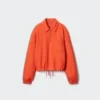 Halv-zip sweatshirt til kvinder