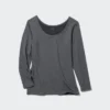 HEATTECH-T-shirt i bomuld til kvinder | Ekstra varm | Rund hals