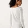 HEATTECH-T-shirt i bomuld til kvinder | Ekstra varm | Rund hals